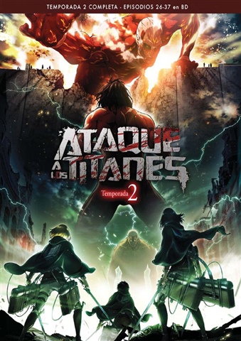 Ataque a los Titanes Temporada Final. Parte 2. Bluray edición