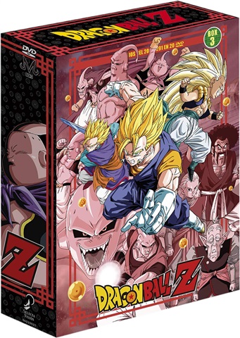 Dragon Ball Z Saga completo 18 DVD caixa 3 novos capítulos 200-291