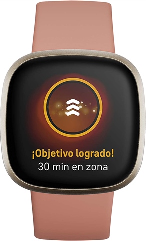 Fitbit Versa 3 Aluminio Dorado y Rosa