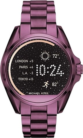 Michael Kors MKT5017 Access Bradshaw Smartwatch Plum, B CeX