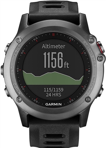 Imagen de Garmin Fenix 3 GPS Watch with Outdoor Navigation & Heart Rate, A