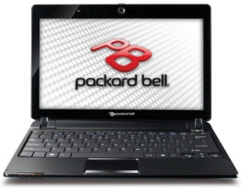 Packard Bell Packard Bell Dot SE-410UK laptop Windows 7 250GB HDD Intel Atom 1GB 