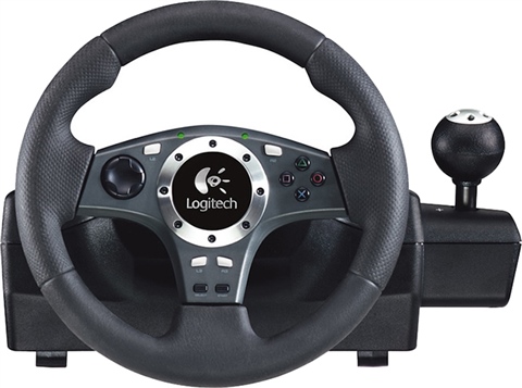 VOLANTE LOGITECH DRIVING FORCE EX PLAYSTATION PS3 PS2 FORCE