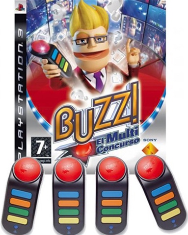Buzz! El Multiconcurso + Buzzers Wireles