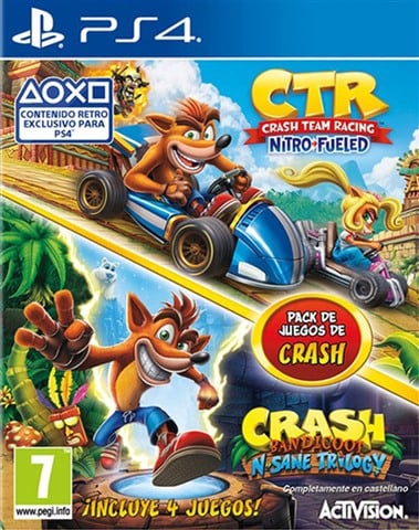 Crash Racing Nitro Fueled Crash N. Trilogy (2 Discos) - CeX (ES): - Comprar, vender, Donar