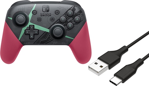 Nintendo Switch Mando Pro Negro + Cable USB C - CeX (ES): - Comprar,  vender, Donar