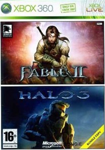 Jogo Fable 2 + Halo 3 pack xbox 360 Tentúgal • OLX Portugal