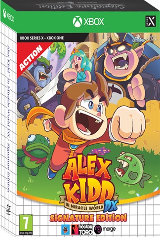 Alex Kidd in Miracle World DX Sig. Ed. w/Medall n, Artbook, 3x Pins ...