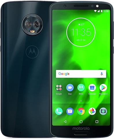 Motorola Moto G6 Dual Sim 64GB Deep Indigo, Libre C - CeX (ES ...