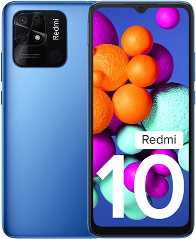 Xiaomi Redmi 10 2022 Dual SIM 128 GB azul marítimo 4 GB RAM