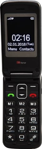 Teléfono Móvil TTfone Nova TT650 - Plegable, Con Botones Grandes Y Botón De Emergencia SOS, Fácil De Usar Para Mayores