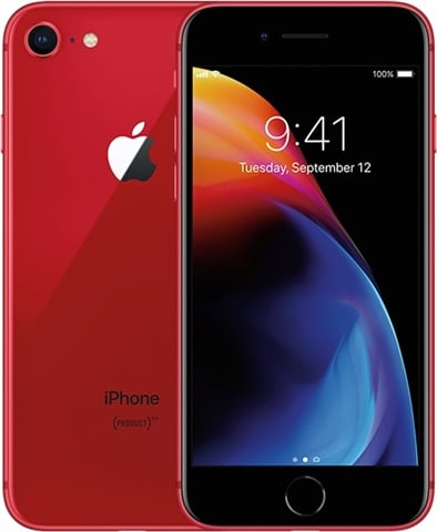 iPhone 8 64GB Reacondicionado Rojo + Audífonos Genéricos Apple